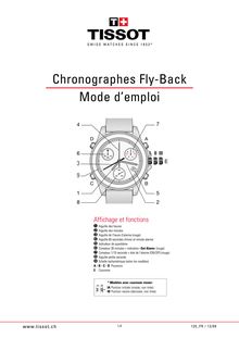 Chronographes Fly-Back - Mode d emploi