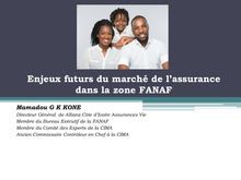 Enjeux futurs du marché de l assurance dans la zone FANAF
