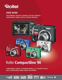 Notice Appareil Photo numériques Rollei  Compactline 90