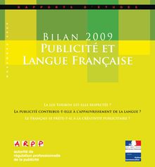 Publicité et Langue Française Publicité et Langue Française