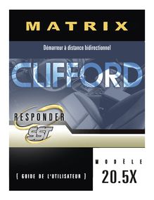 Notice Système de voiture sécurité Clifford  Matrix 20.5X