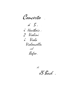 Partition Solo , partie, violon Concerto, Violin Concerto No.1, A minor