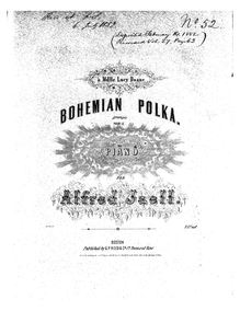 Partition complète, Bohemian Polka en E-flat major, E♭ major, Jaëll, Alfred