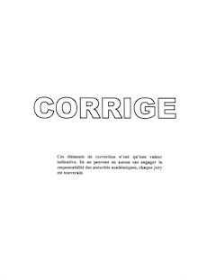 Corrige Bac Litterature 2006 L