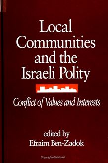 Local Communities and the Israeli Polity