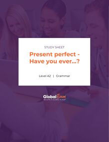 Present perfect - Have you ever…?