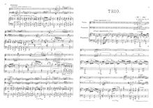 Partition complète et parties, Piano Trio No.2, Op.20