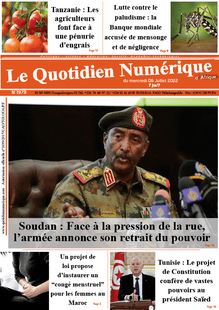 Le Quotidien Numérique d’Afrique n°1979 - du mercredi 6 juillet 2022
