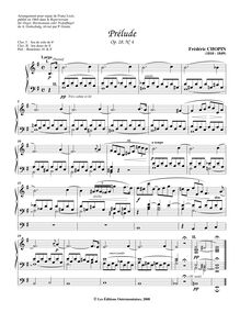 Partition orgue score, préludes, Chopin, Frédéric par Frédéric Chopin