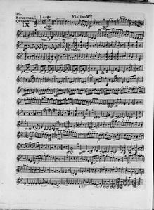 Partition Violin2, Symphony No.102 en B♭ major, Sinfonia No.102