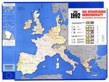 ZIEL 1992 DIE EUROPÄISCHE GEMEINSCHAFT eine Gemeinschaft ohne Binnengrenzen. 4. Quartal 1989