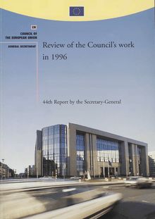 Review of the Council s work in 1996
