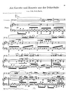Partition de piano et partition de violoncelle, Orchestral  No.3