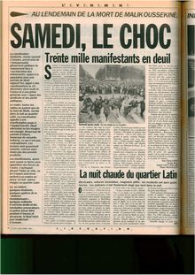 Libération du 8 décembre 1986