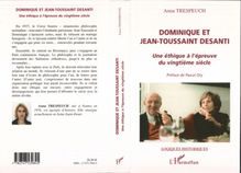 Dominique et Jean-Toussaint Desanti