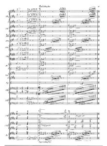 Partition Segment 2, Frühling, Op.8, Ein Kampf- und Lebenslied, Tondichtung für grosses Orchester