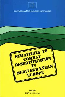 Strategies to combat desertification in Mediterranean Europe