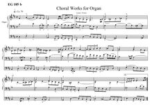 Partition complète No.2, 17 Chorals et Fugues pour orgue, EG 185