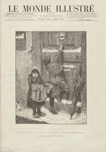 LE MONDE ILLUSTRE  N° 1554 du 08 janvier 1887