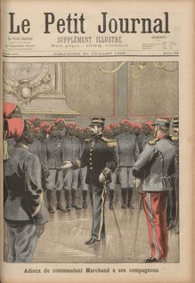 LE PETIT JOURNAL SUPPLEMENT ILLUSTRE  N° 454 du 30 juillet 1899