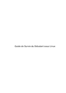 Guide de Survie du Débutant sous Linux