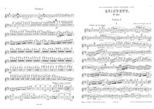 Partition parties complètes, corde quintette, D major, Perger, Richard von