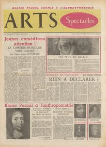 ARTS N° 577 du 18 juillet 1956