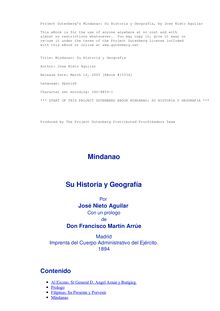 Mindanao: Su Historia y Geografía