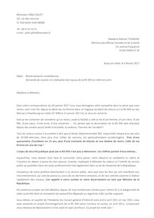 Lettre ouverte à Marisol Touraine au sujet de la D943