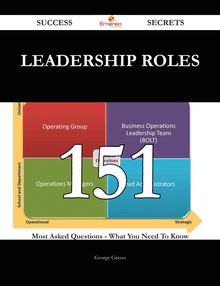Leadership Roles 151 Success Secrets - 151 Most Asked Questions On Leadership Roles - What You Need To Know