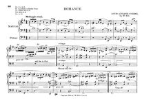 Partition No.1: Romance, 2 Compositions pour orgue, Op.37, Romance and Meditation