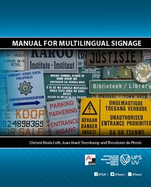 Handleiding vir meertalige tekens / Manual for multilingual signs