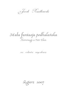Partition complète, Mała fantazja podhalańska, Rządkowski, Jacek