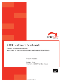 2009 Healthcare Benchmark