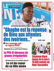 Le Quotidien d Abidjan n°4265 - du lundi 19 décembre 2022