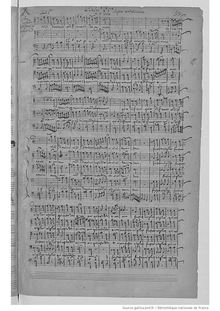 Partition complète, Nisi Dominus H.160, Charpentier, Marc-Antoine