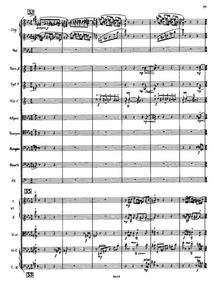 Partition Segment 3, Konzertstück pour orgue et orchestre, C minor