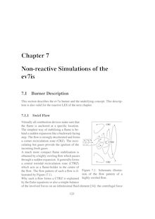Non reactive Simulations of the ev7is
