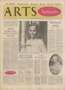 ARTS N° 487 du 27 octobre 1954