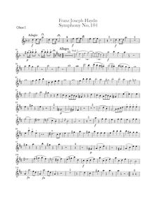 Partition hautbois 1, 2, Symphony No. 104, London/Salomon, D Major
