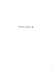 Partition violon 2, corde quatuor No.2, E major, Bruch, Max