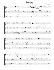 Partition complète, Fantasia pour 3 violes de gambe, Coperario, John par John Coperario