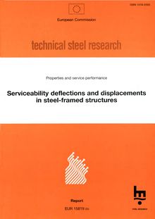 Serviceability deflections and displacements in steel-framed structures