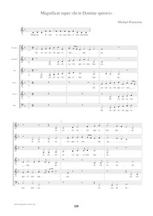 Score, Megalynodia Sionia, Praetorius, Michael par Michael Praetorius