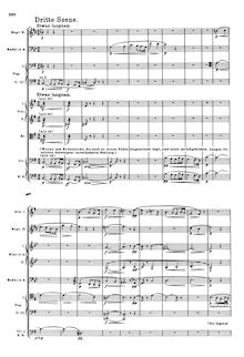 Partition Scene 3, Die Walküre, The Valkyrie / Der Ring des Niebelungen, Ein Bühnenfestspiel - Erster Tag par Richard Wagner