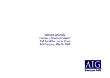 Grèce : Rapport AIG de 2008