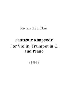 Partition complète, Fantastic Rhapsody, St. Clair, Richard