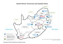Geography: Map Of South Africa