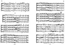 Partition I, Allegro non troppo, corde quatuor No.2, Deuxième quatuor pour deux violons, alto et violoncelle