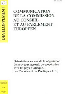 Communication de la Commission au Conseil et au Parlement européen